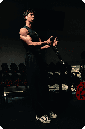 Trening z liną na sali Wymarzona Forma